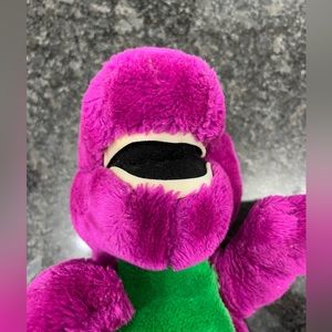 1992 Barney the Purple Dinosaur plush doll 13” tall